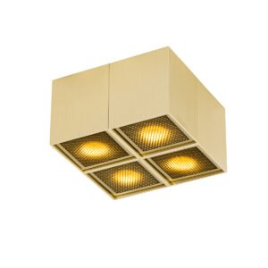 Dizajnové bodové zlaté 4-svetlé - Qubo Honey